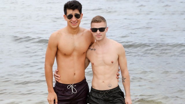 Gay beach boys