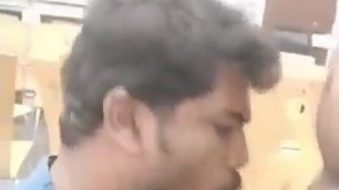 Indian hunk sucks cock and gets load in his mouth