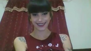 Tattooed Tranny Webcam 1