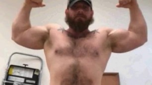 MARRIED STRAIGHT HAIRY REDNECK SHOWS OFF