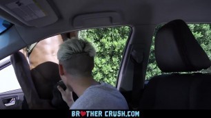 BrotherCrush - Little StepBrother Gets A Big Black Cock In His Asshole Duri