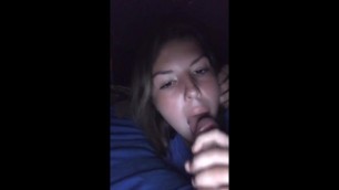 Hot Teen Mouth Full of Cum