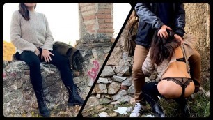 URBEX Adventure- Latina Girl Picked up and Fucked at Abandoned Church