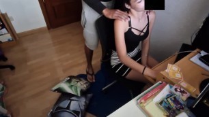 +18 Sexo Duro Con La Profesora De Mi Hijo Nos Quedamos a Solas